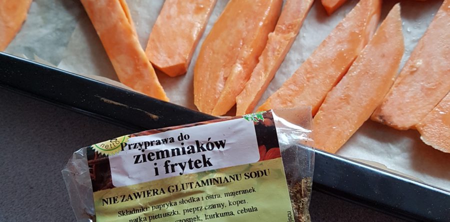 Przepis na frytki z batatów